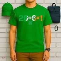 Green Irish Unity 26 + 6 = 1 St Paddys Day Ireland T-Shirt thumb 6