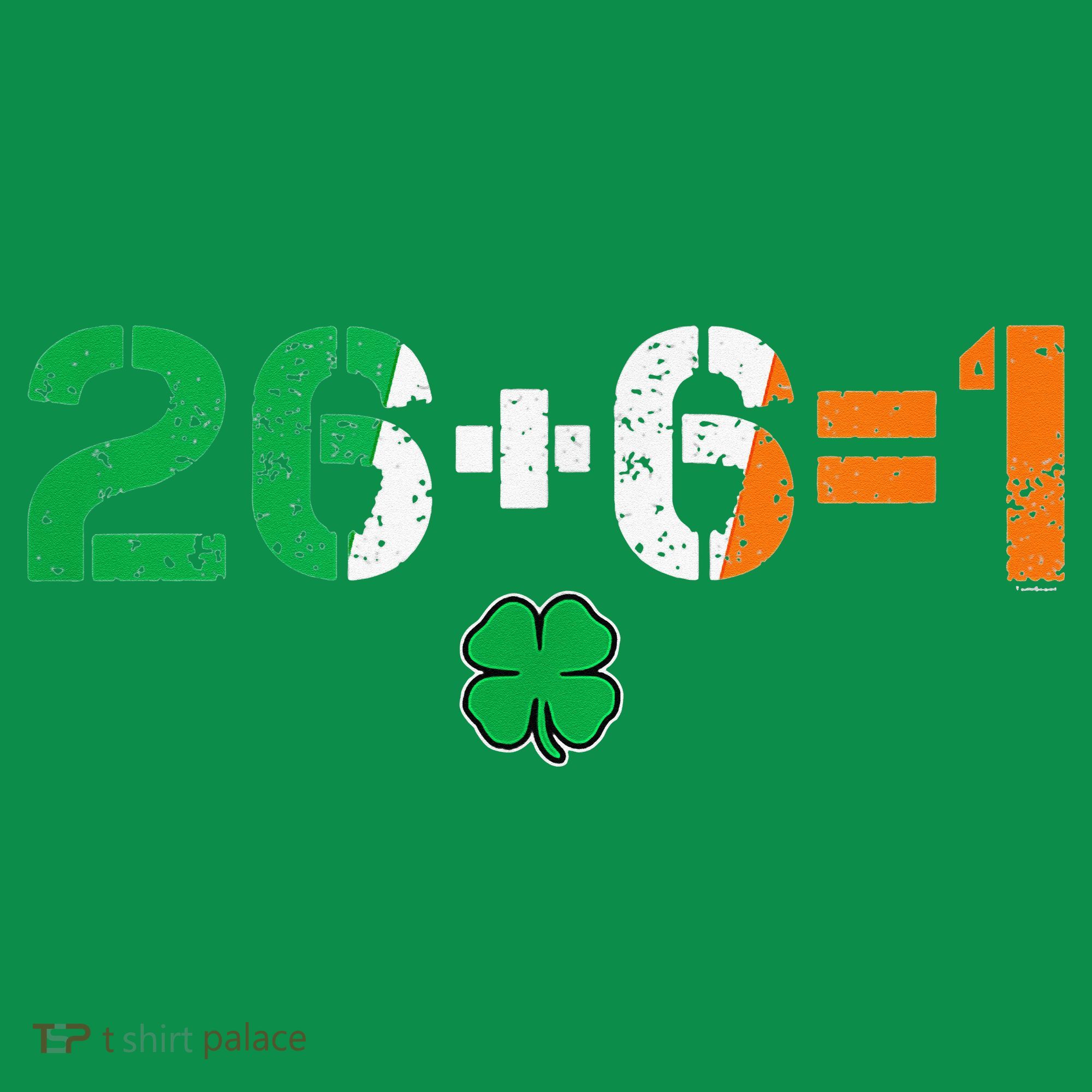 Green Irish Unity 26 + 6 = 1 St Paddys Day Ireland Pajama Set