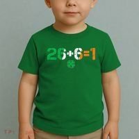 Green Irish Unity 26 + 6 = 1 St Paddys Day Ireland Toddler T-Shirt thumb 2