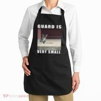 Guard Is Very Small Cat Funny Oddly Specific Dank Meme Apron thumb 2