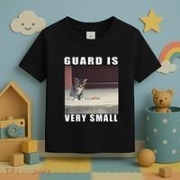 Guard Is Very Small Cat Funny Oddly Specific Dank Meme Toddler T-Shirt thumb 3
