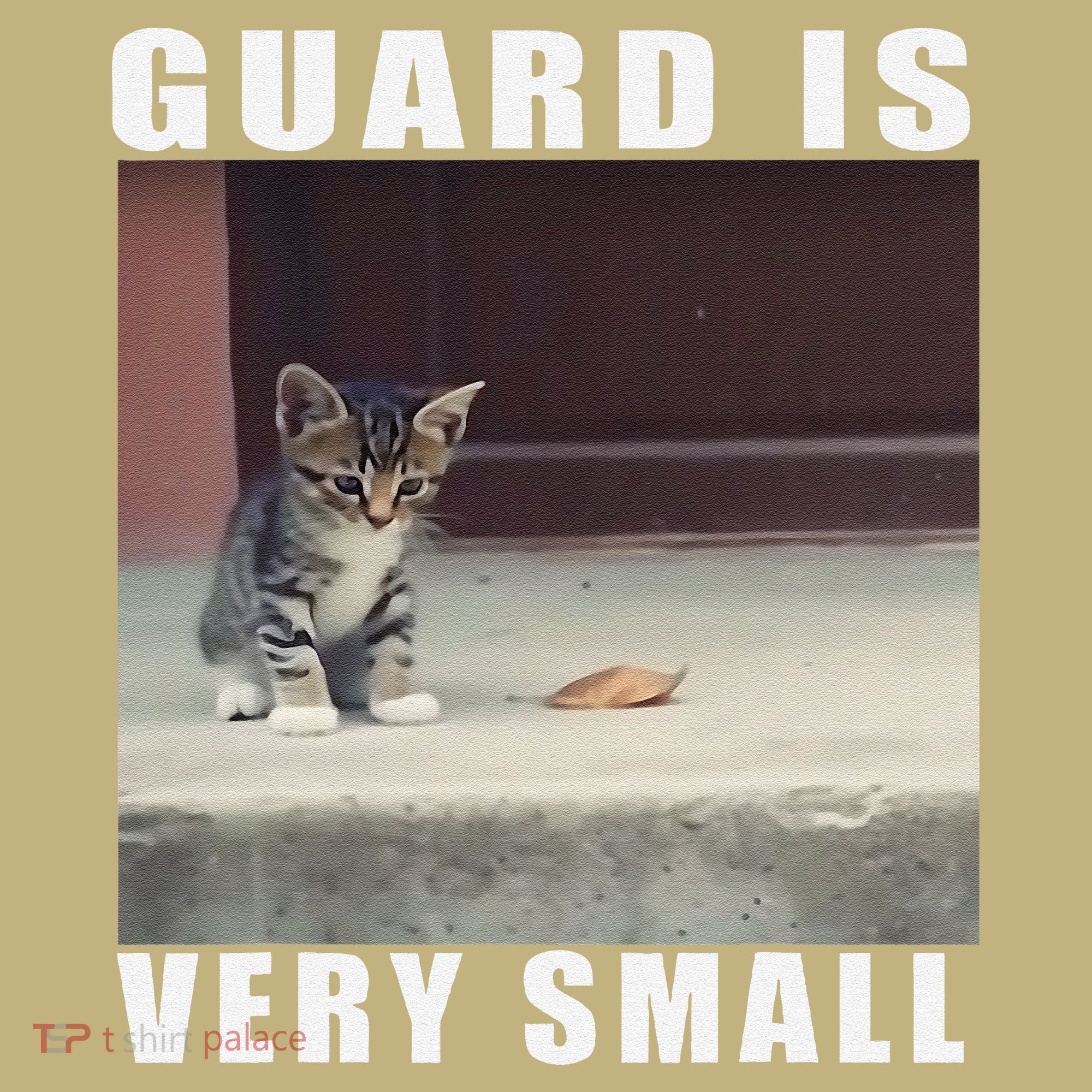 Guard Is Very Small Cat Funny Oddly Specific Dank Meme Hoodie