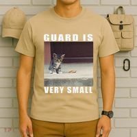 Guard Is Very Small Cat Funny Oddly Specific Dank Meme T-Shirt thumb 6