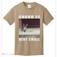 Guard Is Very Small Cat Funny Oddly Specific Dank Meme Kids T-Shirt thumb 0