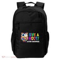 Give A Hoot Autism Awareness Backpack thumb 0