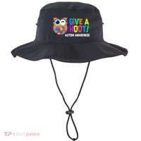 Give A Hoot Autism Awareness Bucket Hat thumb 0