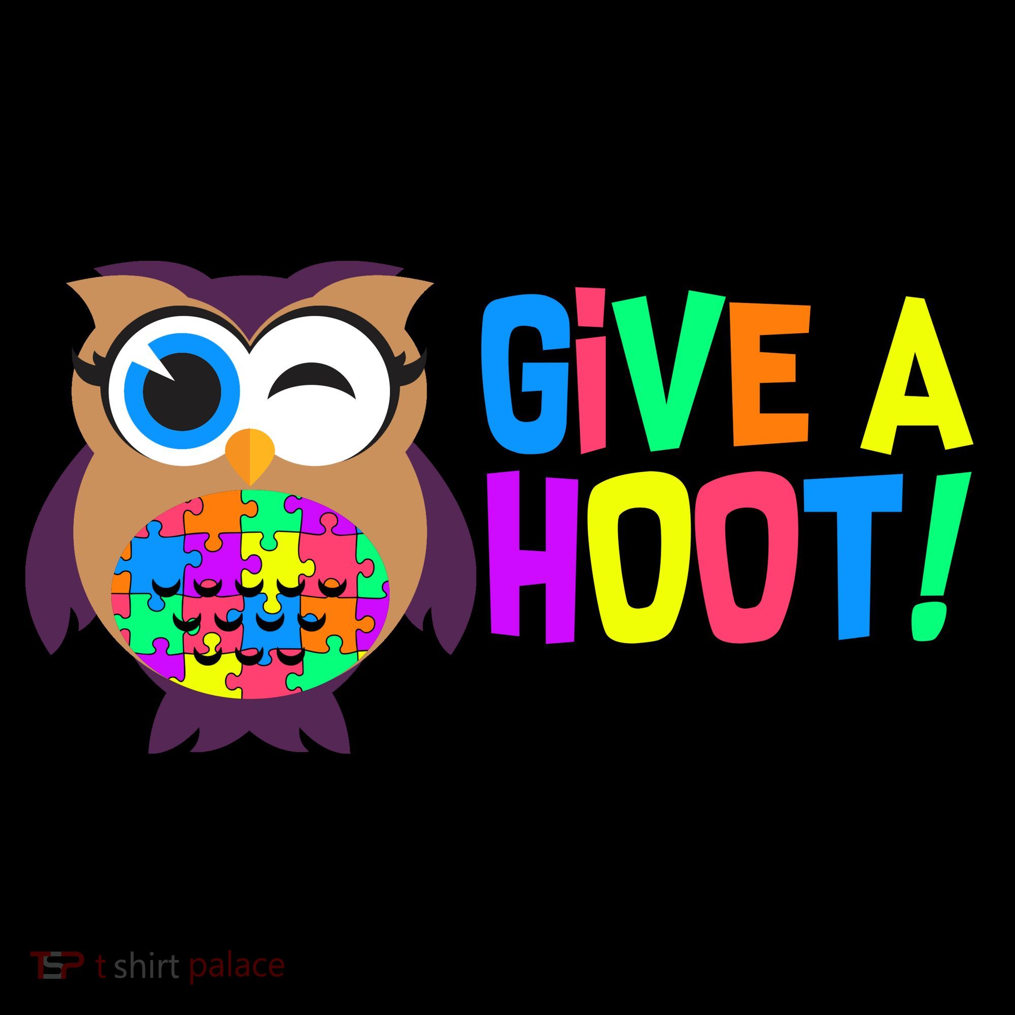 Give A Hoot Autism Awareness Coffee Mug