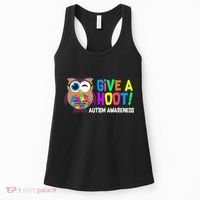 Give A Hoot Autism Awareness Women's Tank Top thumb 0