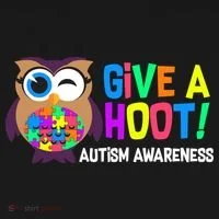 Give A Hoot Autism Awareness Toddler Hoodie thumb 2