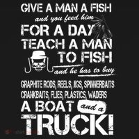 Give A Man A Fish A Boat And A Truck Backpack thumb 2