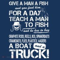 Give A Man A Fish A Boat And A Truck Women's Tank Top thumb 5