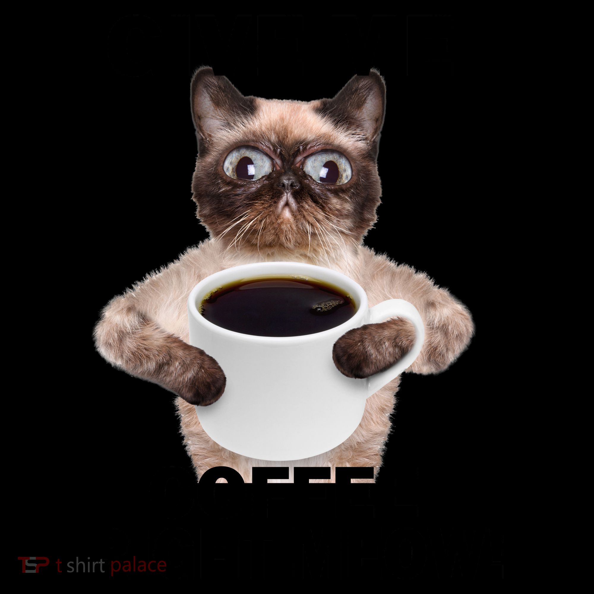 Give Me Coffee Right Meow Coffee Mug