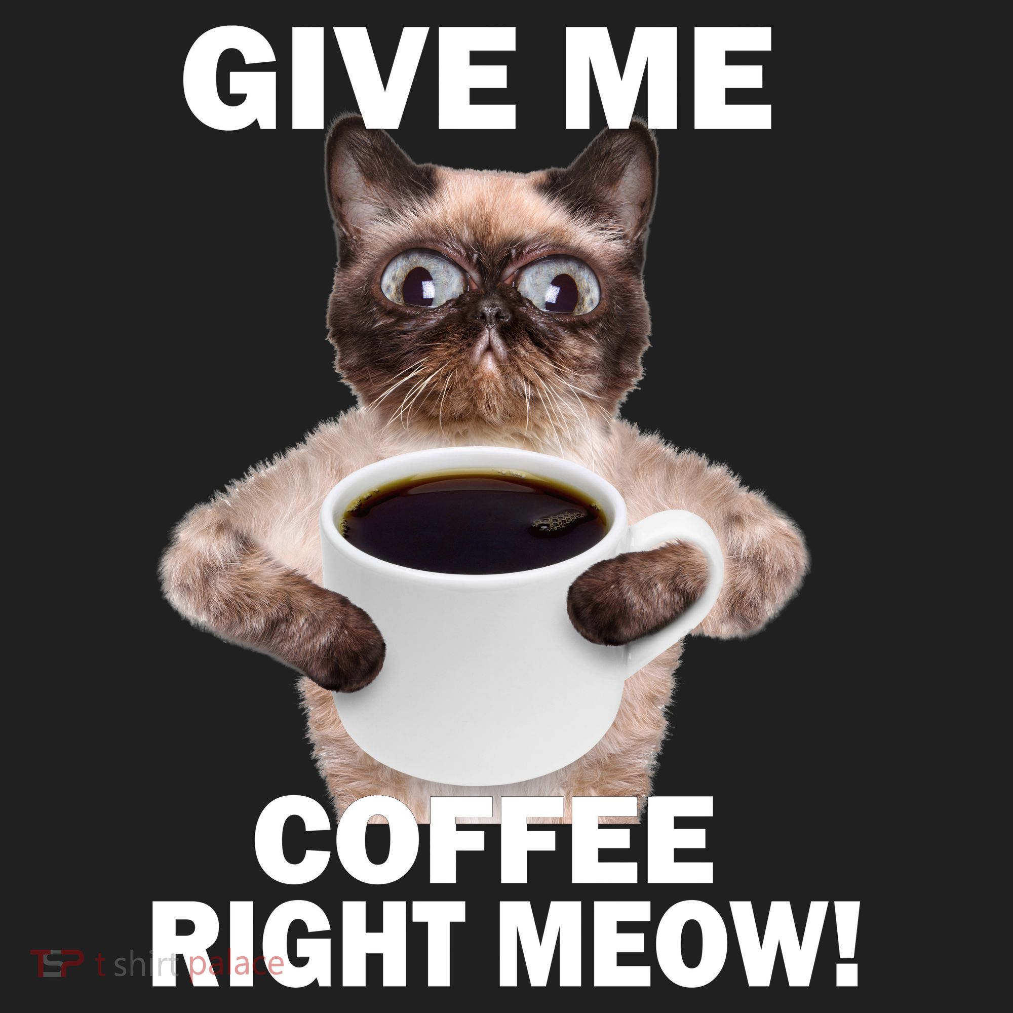 Give Me Coffee Right Meow Tumbler