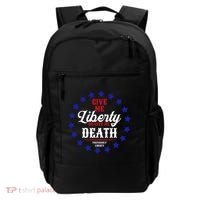 Give Me Liberty Or Give Me Death Backpack thumb 0