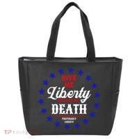 Give Me Liberty Or Give Me Death Tote Bag thumb 0
