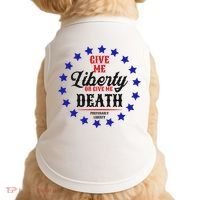 Give Me Liberty Or Give Me Death Doggie Tank thumb 0