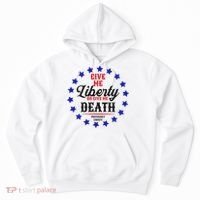 Give Me Liberty Or Give Me Death Hoodie thumb 0