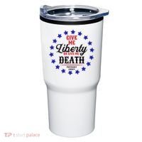 Give Me Liberty Or Give Me Death Tumbler thumb 0