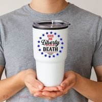 Give Me Liberty Or Give Me Death Tumbler thumb 2