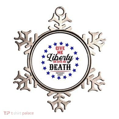 Give Me Liberty Or Give Me Death Ornament