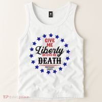 Give Me Liberty Or Give Me Death Tank Top thumb 2