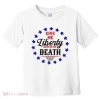 Give Me Liberty Or Give Me Death Toddler T-Shirt thumb 0