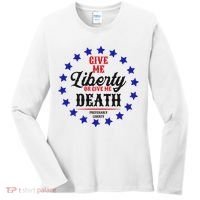 Give Me Liberty Or Give Me Death Women's Long Sleeve Shirt thumb 0