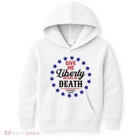Give Me Liberty Or Give Me Death Kids Hoodie thumb 0
