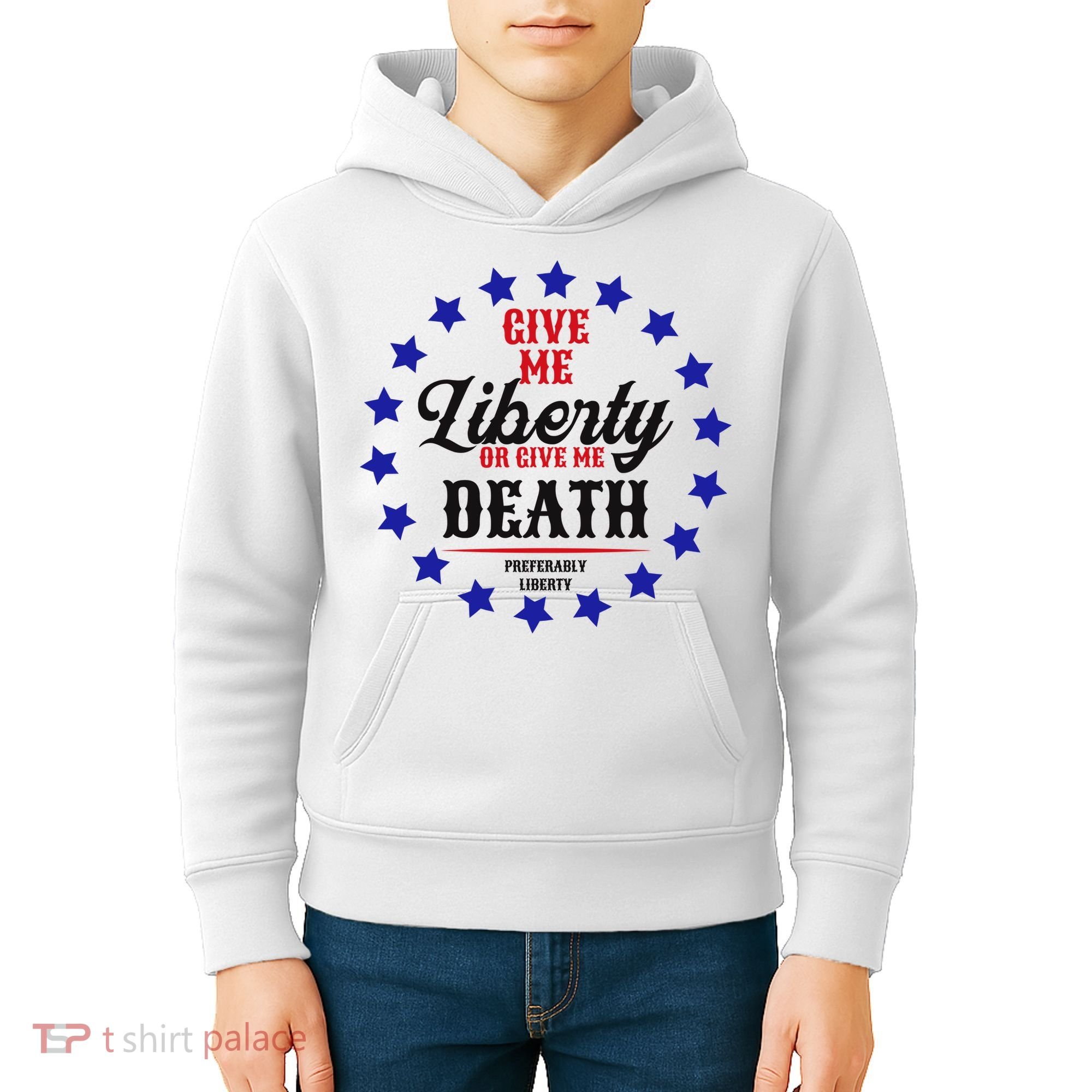 Give Me Liberty Or Give Me Death Kids Hoodie