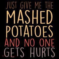 Give Me Mashed Potatoes No One Gets Hurt Toddler Hoodie thumb 2