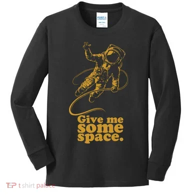 Give Me Some Space Kids Long Sleeve Shirt