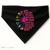Give Me The Beat Hippie Guitars USA-Made Doggie Bandana thumb 0