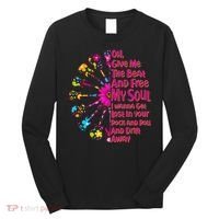 Give Me The Beat Hippie Guitars Long Sleeve Shirt thumb 0