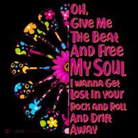 Give Me The Beat Hippie Guitars Women's Hoodie thumb 2