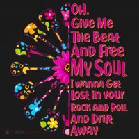 Give Me The Beat Hippie Guitars Women's Tank Top thumb 5