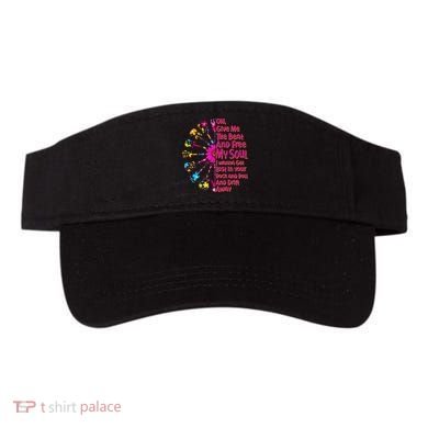 Give Me The Beat Hippie Guitars Visor