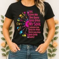 Give Me The Beat Hippie Guitars Women's T-Shirt thumb 2