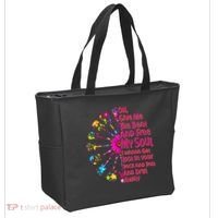 Give Me The Beat Hippie Guitars Tote Bag thumb 2