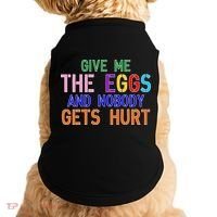Give Me The Eggs and Nobody Gets Hurt Easter Egg Hunt Doggie Tank thumb 0