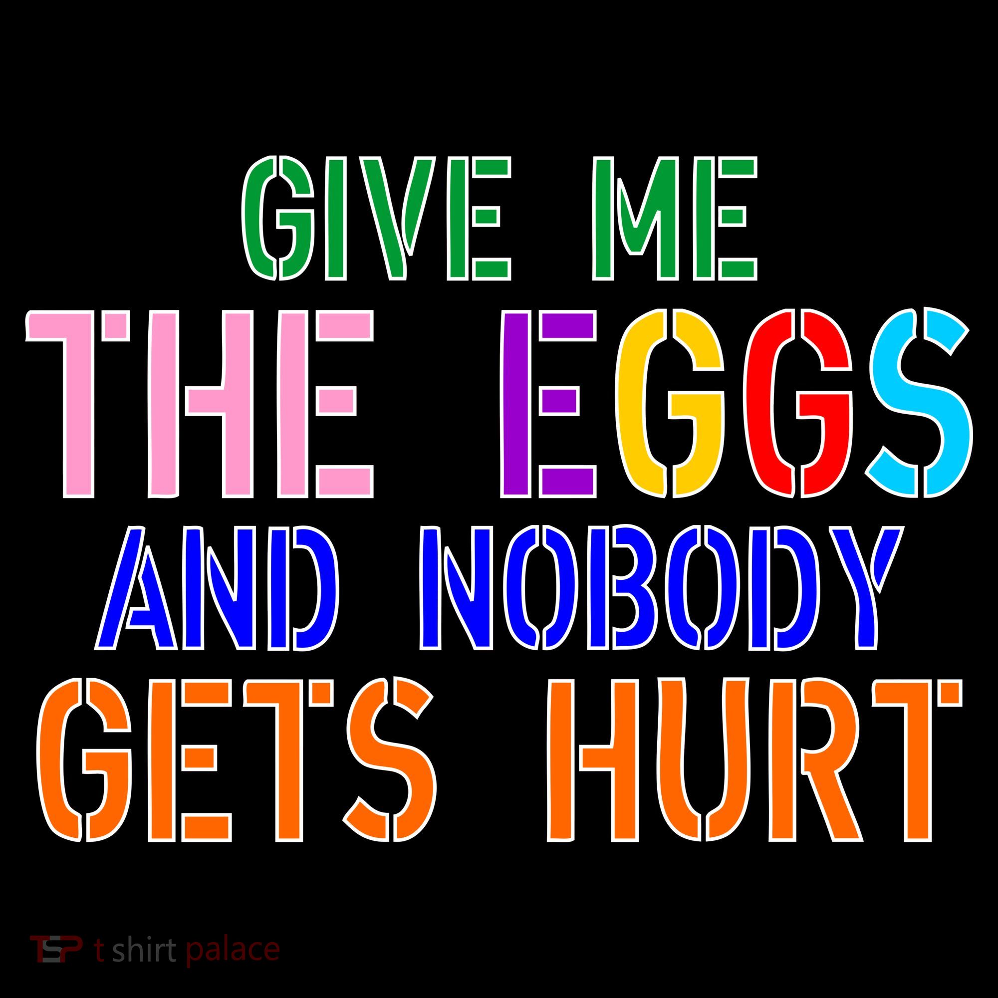Give Me The Eggs and Nobody Gets Hurt Easter Egg Hunt Doggie Tank