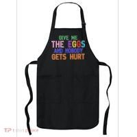 Give Me The Eggs and Nobody Gets Hurt Easter Egg Hunt Apron thumb 0
