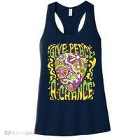 Give Peace A Chance Hippie Guitar Pick Women's Tank Top thumb 0