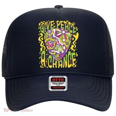 Give Peace A Chance Hippie Guitar Pick Hat