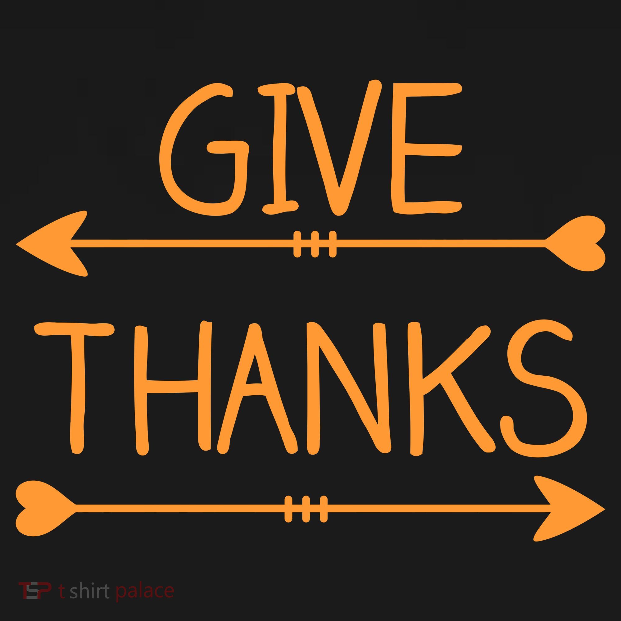 Give Thanks Arrows Heart Thanksgiving Women's Tank Top