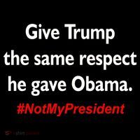 Give Trump The Same Respect He Gave Obama Women's Hoodie thumb 2