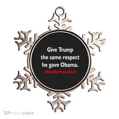 Give Trump The Same Respect He Gave Obama Ornament