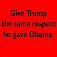 Give Trump The Same Respect He Gave Obama Santa Hat thumb 1