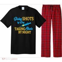 Givings Shots By Day and Taking Shots By Night Nurse Pajama Set thumb 0
