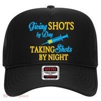 Givings Shots By Day and Taking Shots By Night Nurse Hat thumb 0