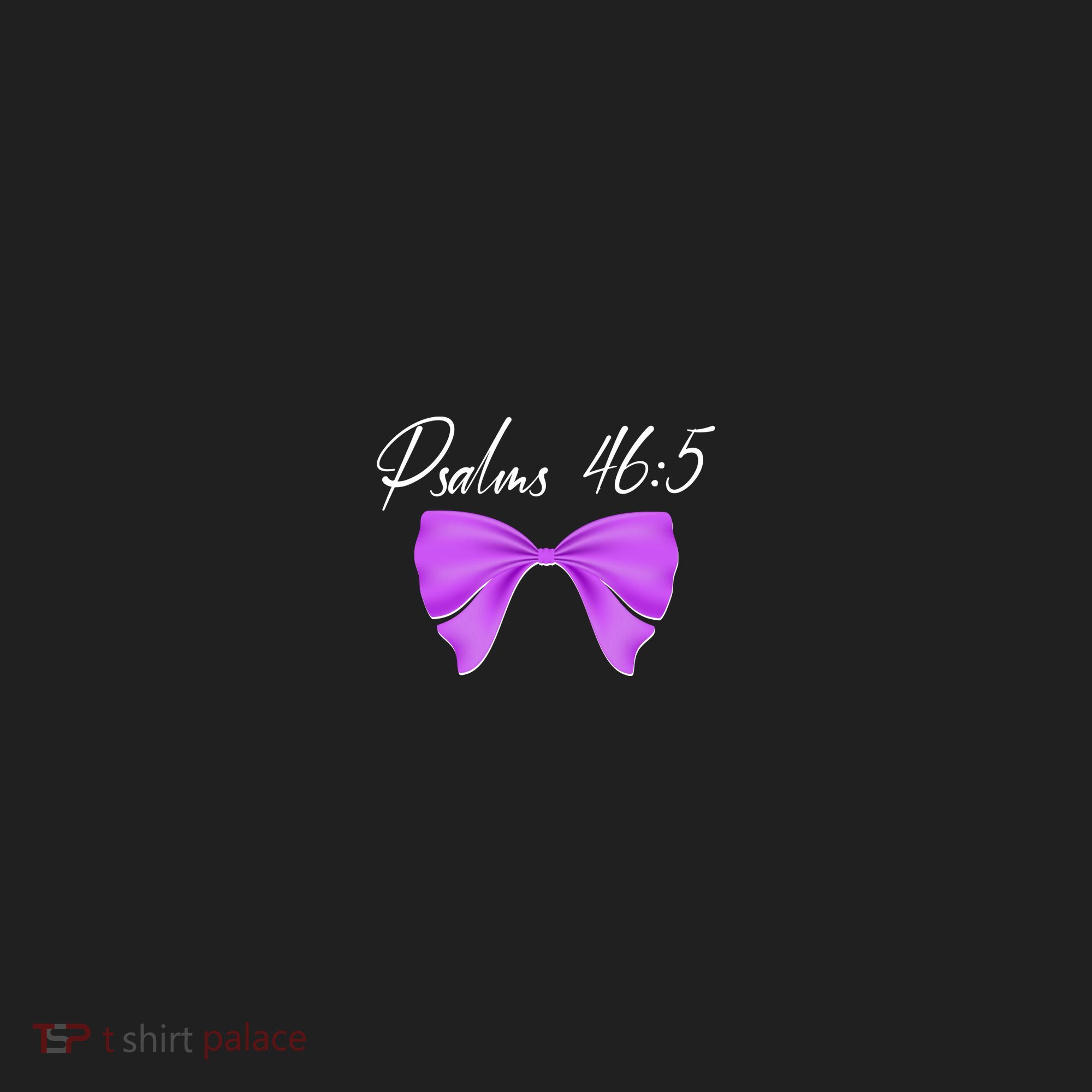 God Is Within Her She Will Not Fall Psalms 46:5 Front Back Women's Sweatshirt